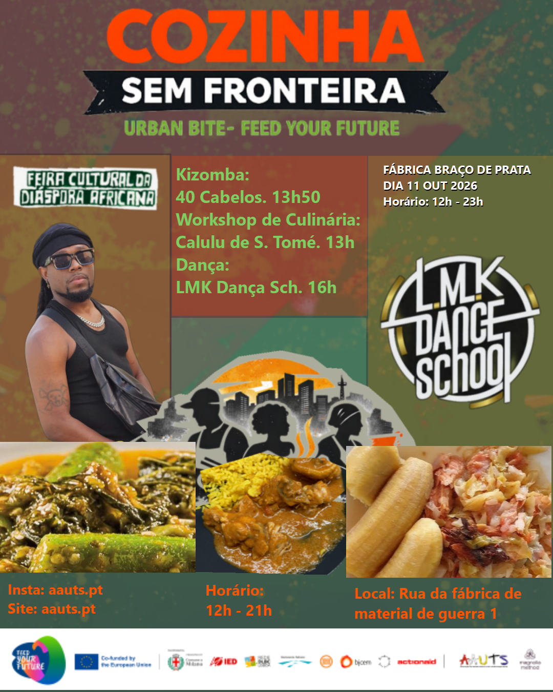 Cozinha sem Fronteira – Feira Cultural da Diáspora Africana